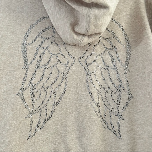 Victoria’s Secret Beige Zip-Up Hoodie - Picture 7 of 9